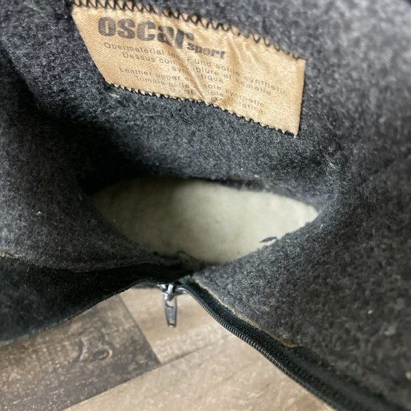 Oscar Sport Side Zip Winter Ankle Boots - Picture 8 of 10